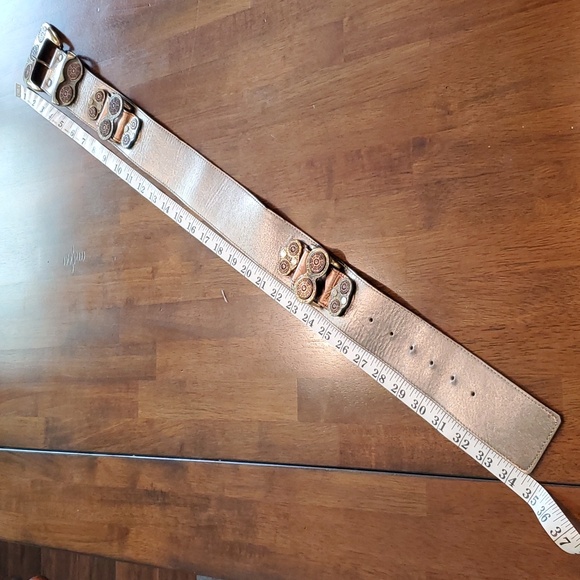 Vintage leather belt - Picture 9 of 12